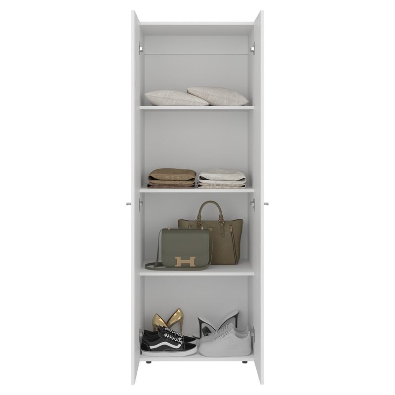 TUHOME - Closet 2 Puertas Tuhome 170x60x402 Cm Blanco