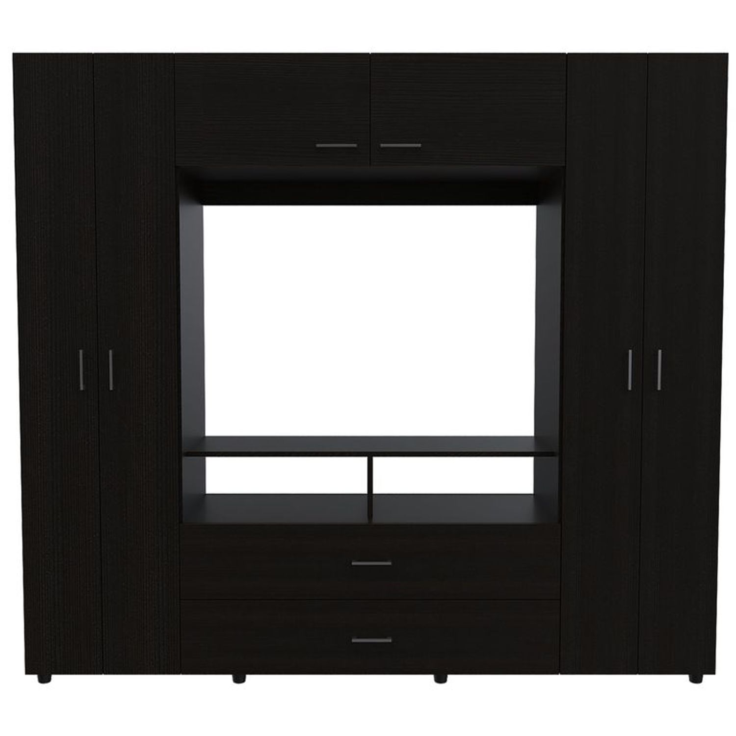 Closet Manila Z-200 6 Puertas Tv 46 Wengue | Sodimac Chile