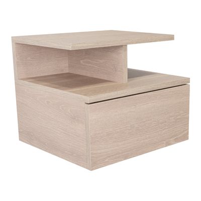 Imagen 2 del producto Velador Flotante Dreams 1 Cajón Ceniza 29x35x33 Cm