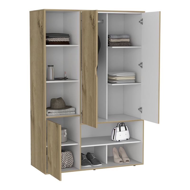 TUHOME - Closet Sleep 3 Puertas Duna 178x120x50 Cm