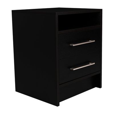 Imagen 2 del producto Velador 2 Cajones Éter Wengue 50x40x37 Cm