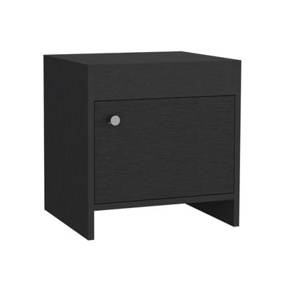 Imagen 2 del producto Velador 1 Puerta - Negro 41.6x40x35.2 cm