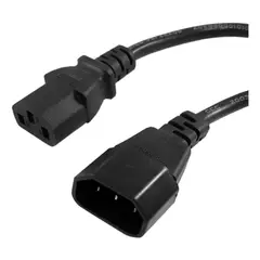 ULINK - Cable Poder Extensión 1.8 Mt Pc Ups C13 A C14