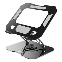 UTEK - Soporte Notebook Metálico 360° Ajustable Plegable 10 A 17