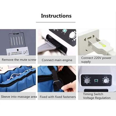 Imagen 2 del producto Masaje Piernas Electrico Masajeador Piernas Presoterapia