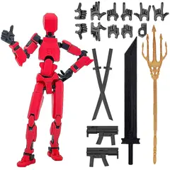 GENERICO - Figura dummy 13 con tridente y accesorios