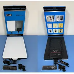 GENERICO - Panel De Iluminación Luz Led Para Estudio Fotografía Pl-48