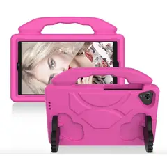 GENERICO - Carcasa Niños Anti-golpes Para Tablet Samsung A9+ Plus Fucsia