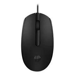 HP - Mouse Óptico Alámbrico Usb M10 Negro 1200 Dpi