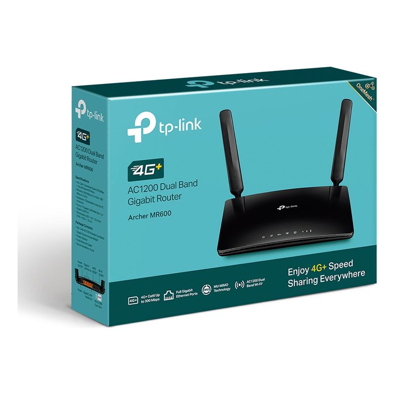 TP LINK - Router Wifi Archer Mr600 Ac1200 Dual Band 4g+ Tplink Gigabit