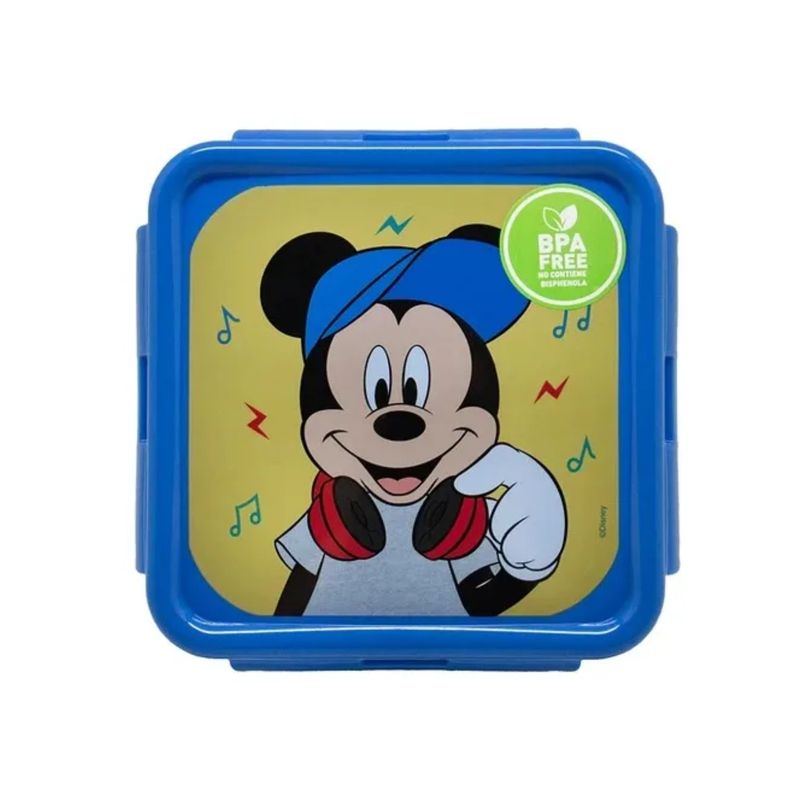 DISNEY - Portasandwich Hermético 500ml Infantiles Disney Marvel - Mickey