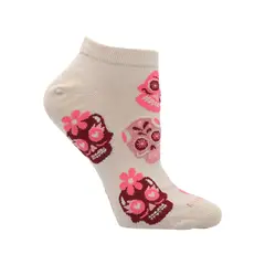 AZALEIA - Calcetines Ped Catrina Mujer Beige