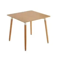 CORI CORI - Mesa de Comedor Melamina Cuadrada 80x80cm