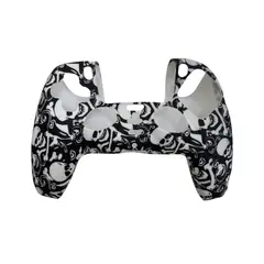 GENERICO - Funda Protectora Silicona Mando Compatible PlayStation Calabera