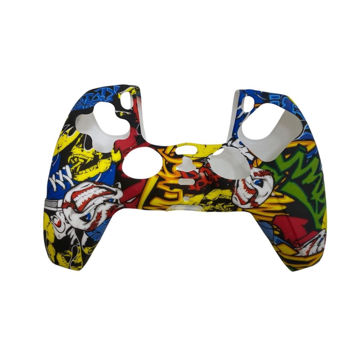 GENERICO - Funda Protectora Silicona Mando Compatible PlayStation Grafiti