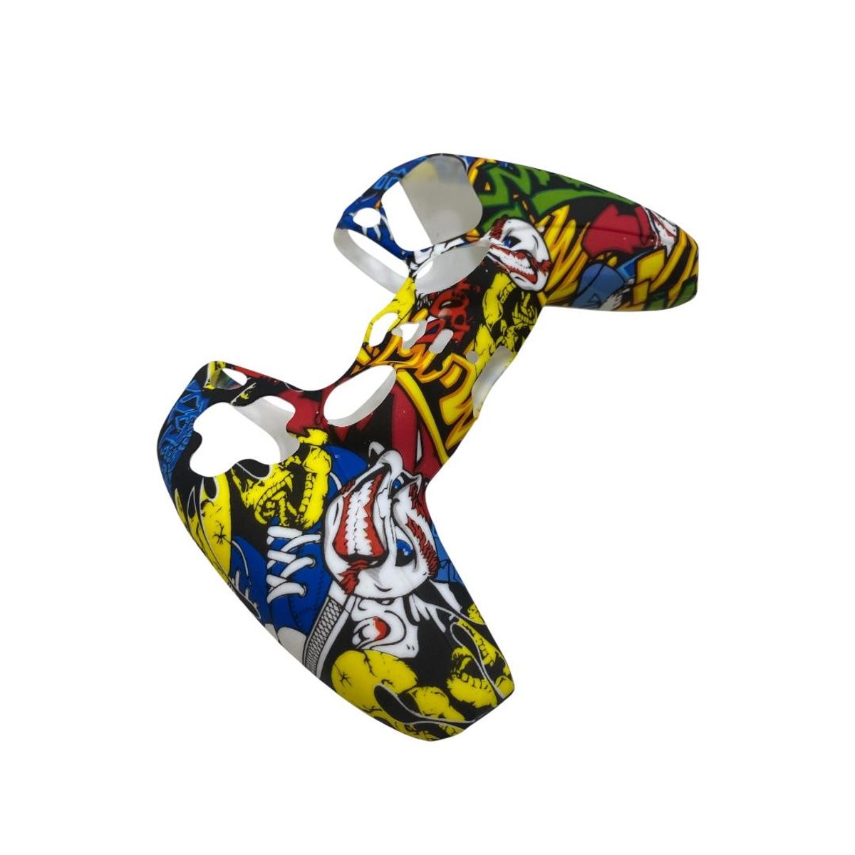 GENERICO - Funda Protectora Silicona Mando Compatible PlayStation Grafiti