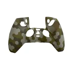 GENERICO - Funda Protectora Silicona Mando Compatible PlayStation Militar