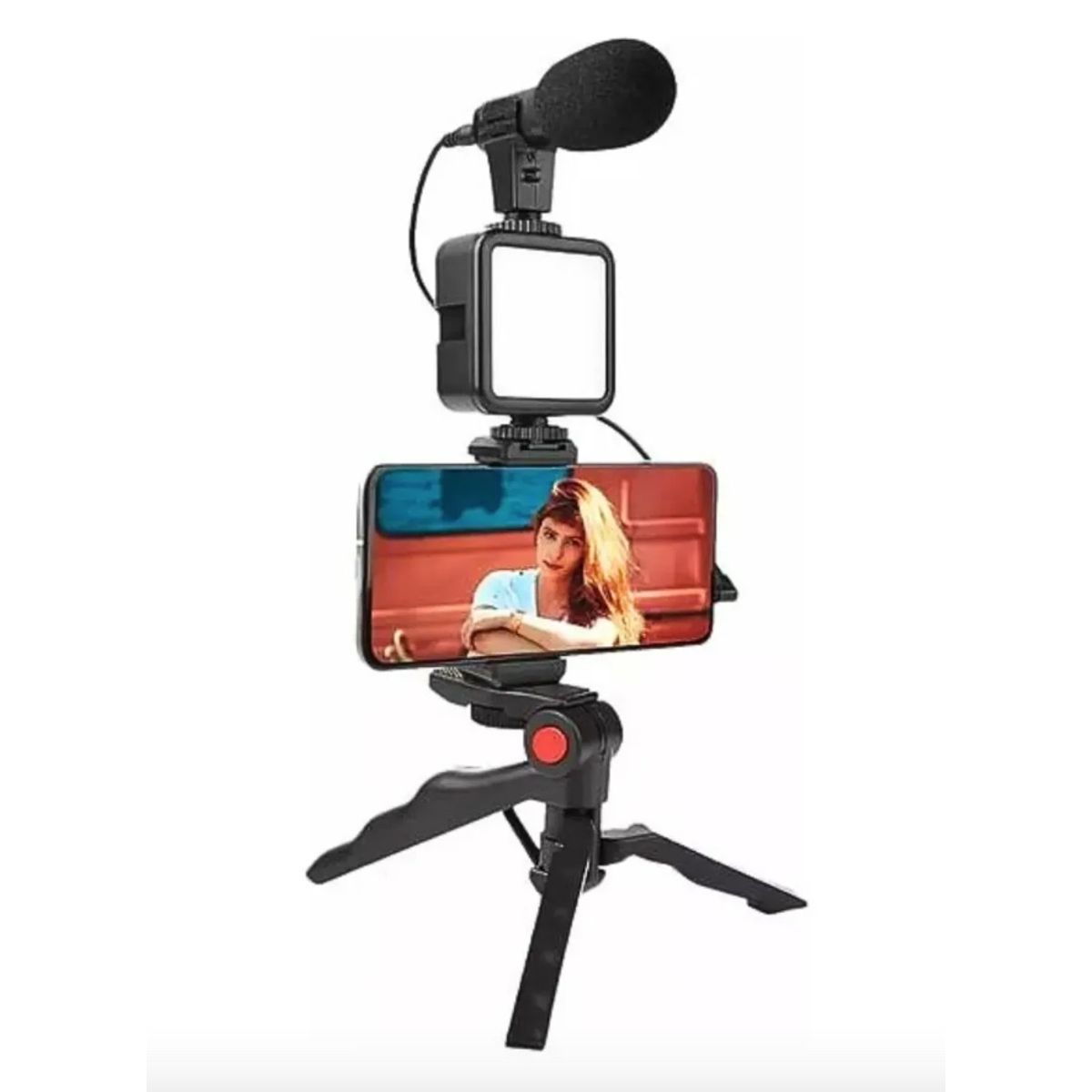 Kit Creadores De Contenido Estabilizador + Micrófono Celular, marca ATLAS - Foto Principal