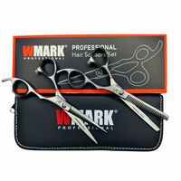 Tijera Peluqueria Profesional Corte Filo Navaja Y Esculpidora 6″ Platiado