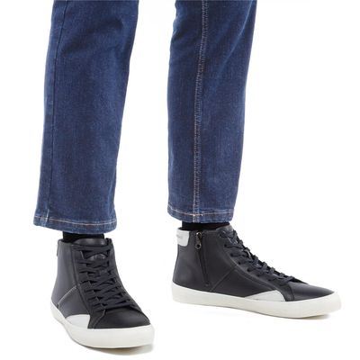 Imagen 2 del producto Zapatilla Caña Alta - Rocha - - Negro