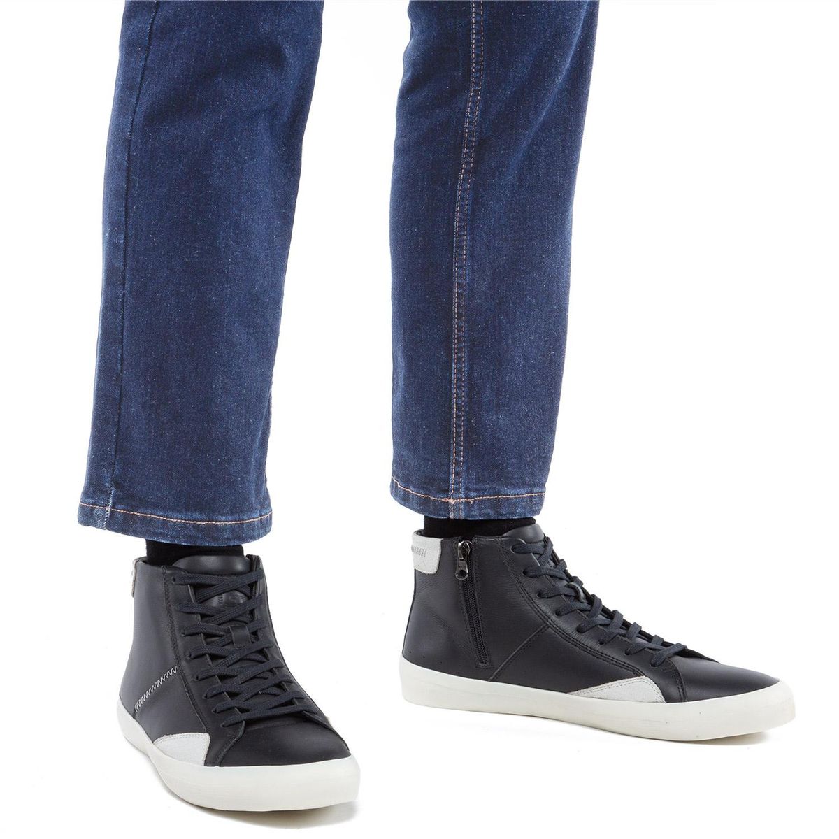 GUANTE - Zapatilla Caña Alta - Rocha - Guante - Negro