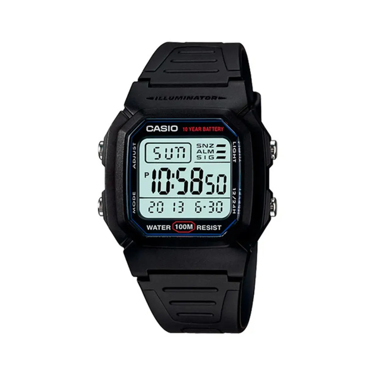 CASIO - Reloj Hombre Casio W-800H-1AVDF