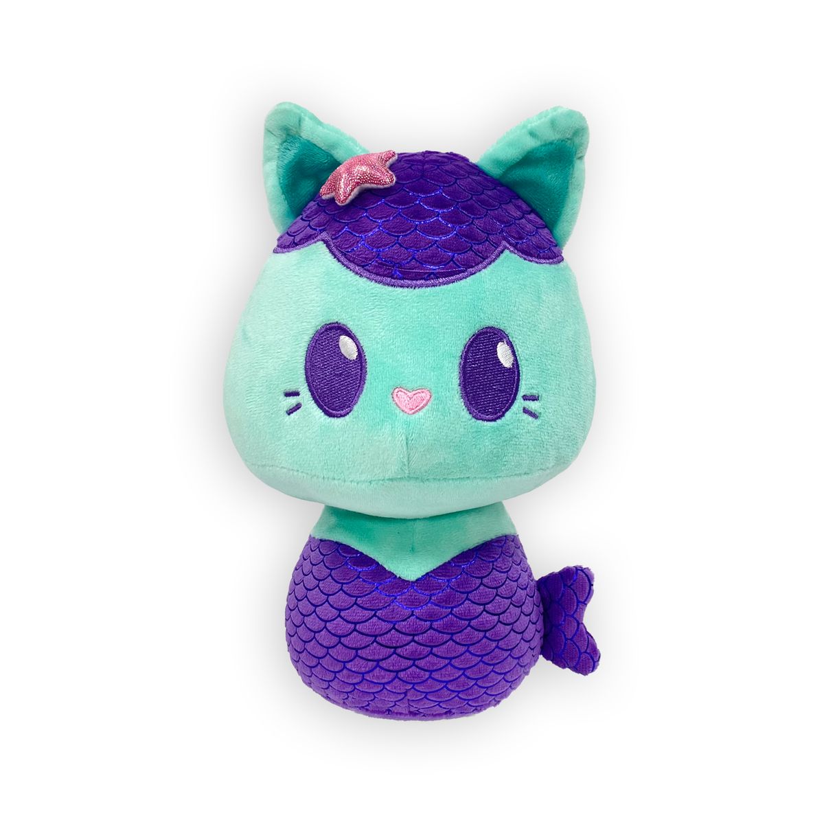 GABBYS DOLLHOUSE - Peluche Mercat Gatito Sirena 25 cm - Gabby’s Dollhouse