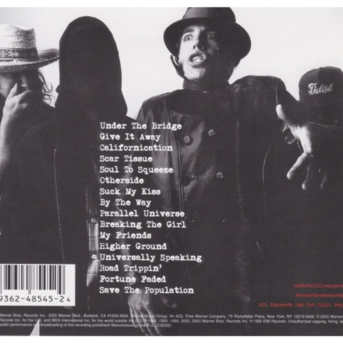 GENERICO - RED HOT CHILI PEPPERS - GREATEST HITS / CD