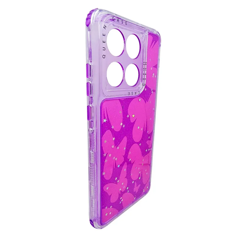GENERICO - Protector Carcasa 360 para Motorola Edge 60 fusion - Butterfly