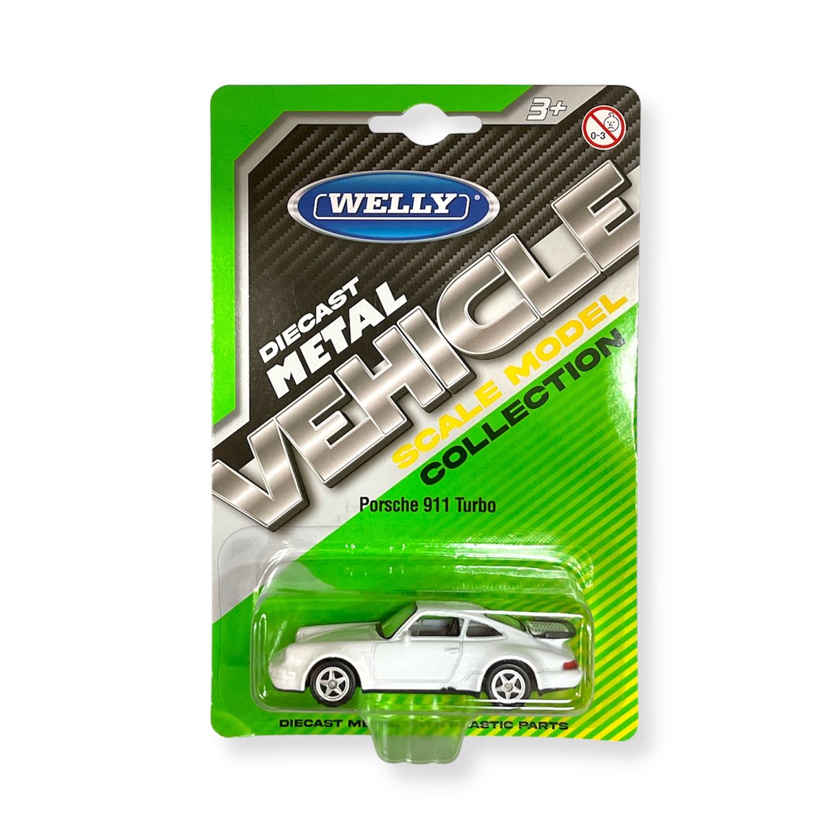 WELLY - Auto Porsche 911 Turbo Escala 1:60 - Welly