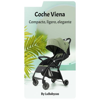 Imagen 2 del producto Coche De Paseo Últra Compacto Liviano Viena Gris