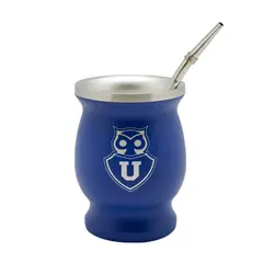 TITANIO - MATE CLASICO U DE CHILE 200ML AZUL