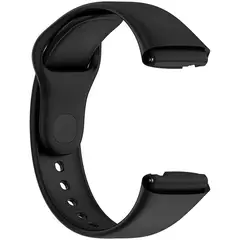 GENERICO - Correa de Goma Compatible Con Samsung Galaxy Watch 22mm Negro