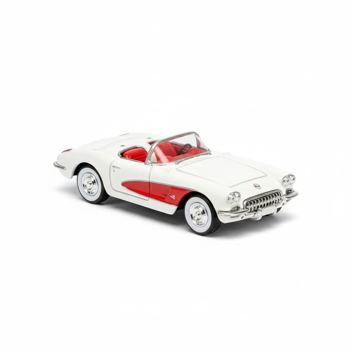 WELLY - Auto Chevrolet Corvette 1957 Escala 1:60 - Welly