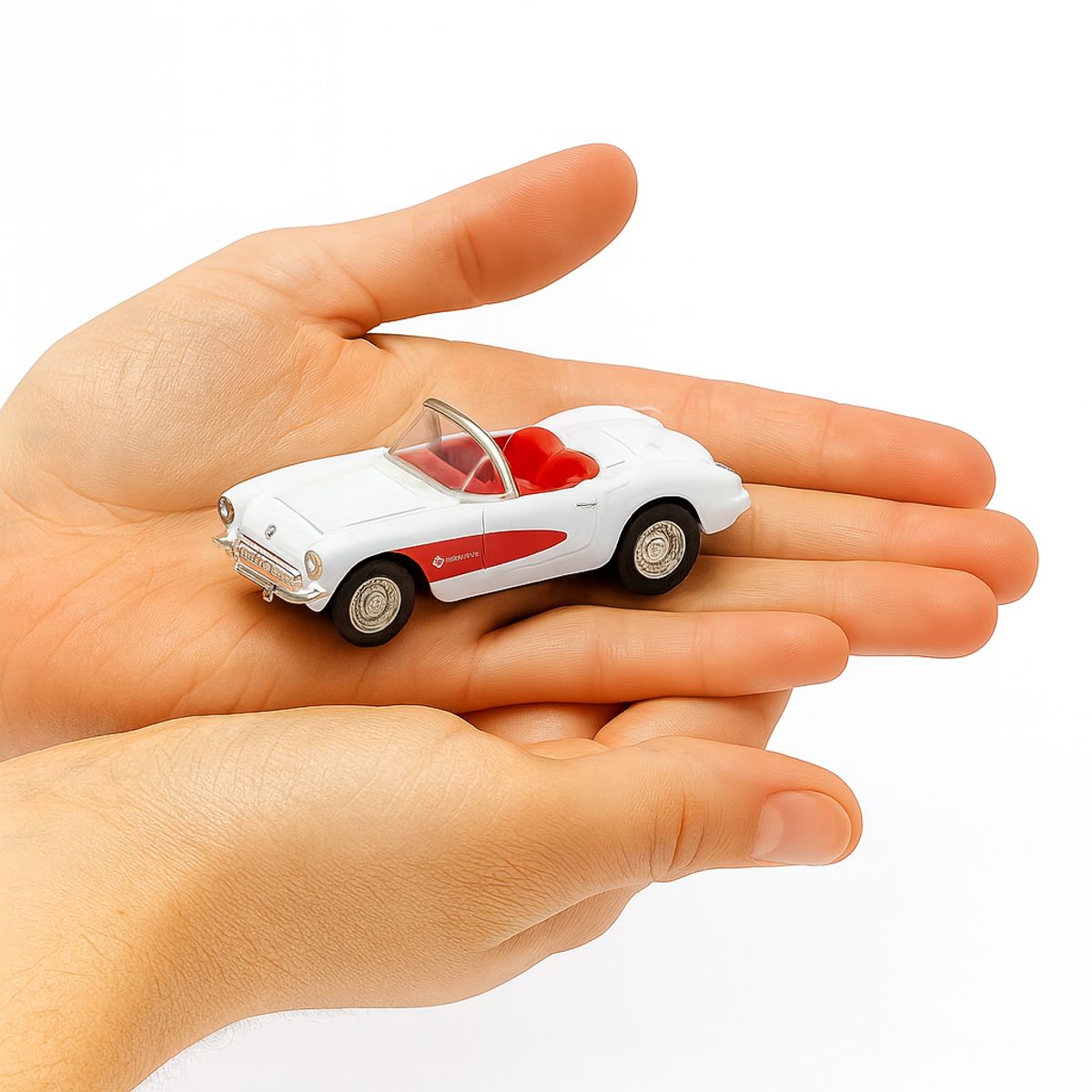 WELLY - Auto Chevrolet Corvette 1957 Escala 1:60 - Welly