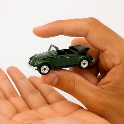Imagen 2 del producto Auto Volkswagen Beetle (Convertible) Escala 1:60 -