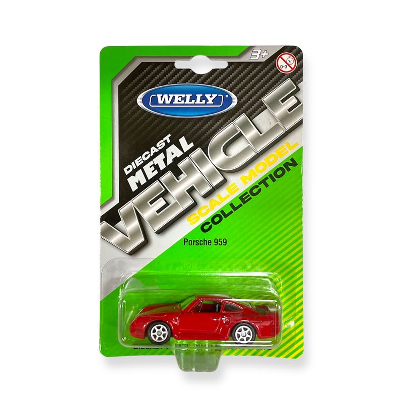 WELLY - Auto Porsche 959 Escala 1:60 - Welly