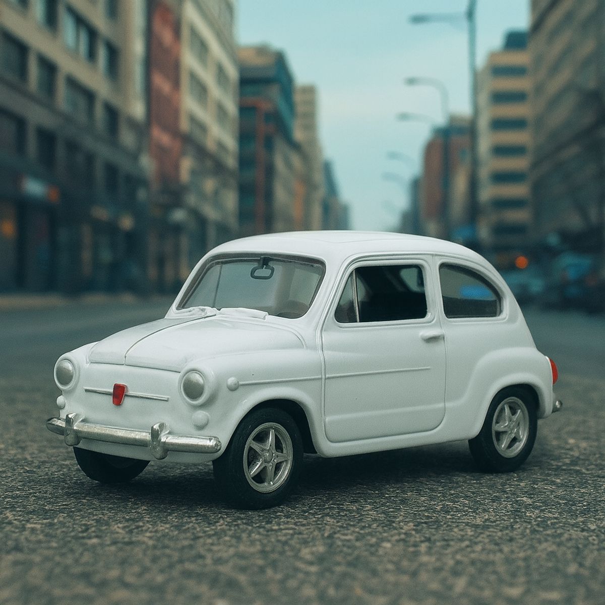 WELLY - Auto Fiat 600 Escala 1:60 - Welly
