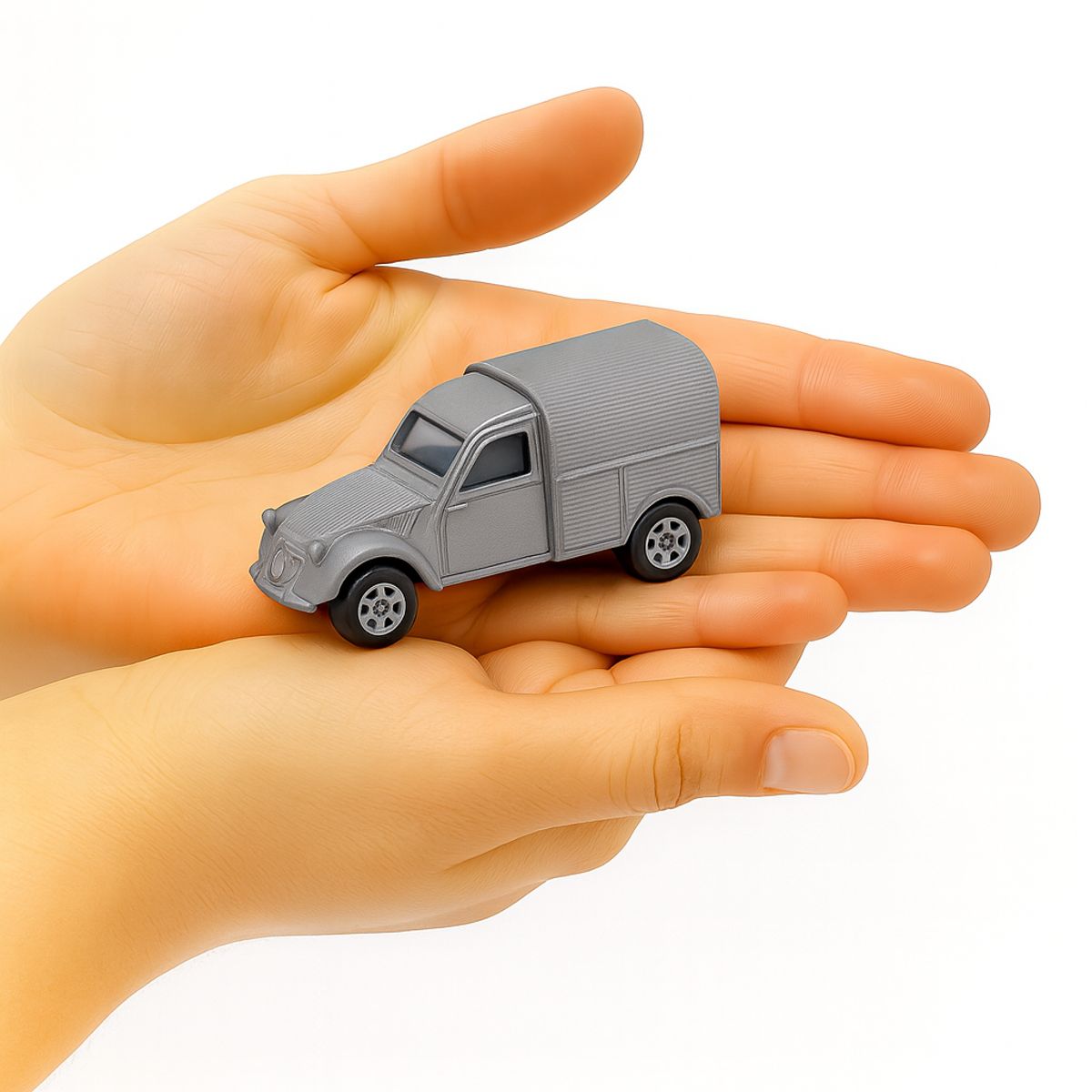 WELLY - Auto Citroen 2CV Fourgonnette Escala 1:60 - Welly