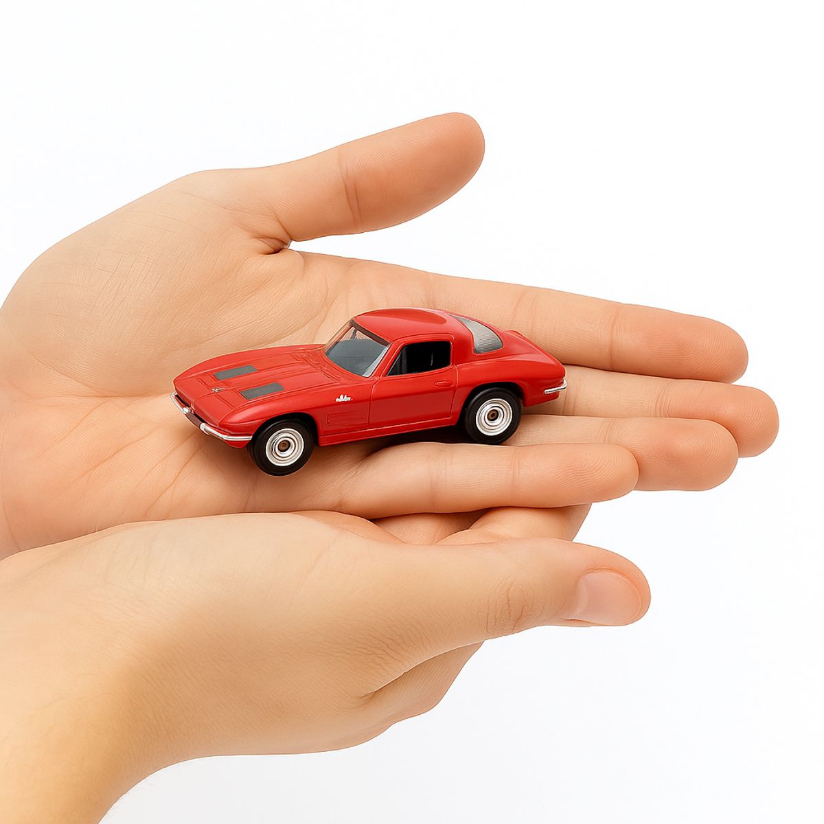 WELLY - Auto Chevrolet Corvette 1963 Escala 1:60 - Welly