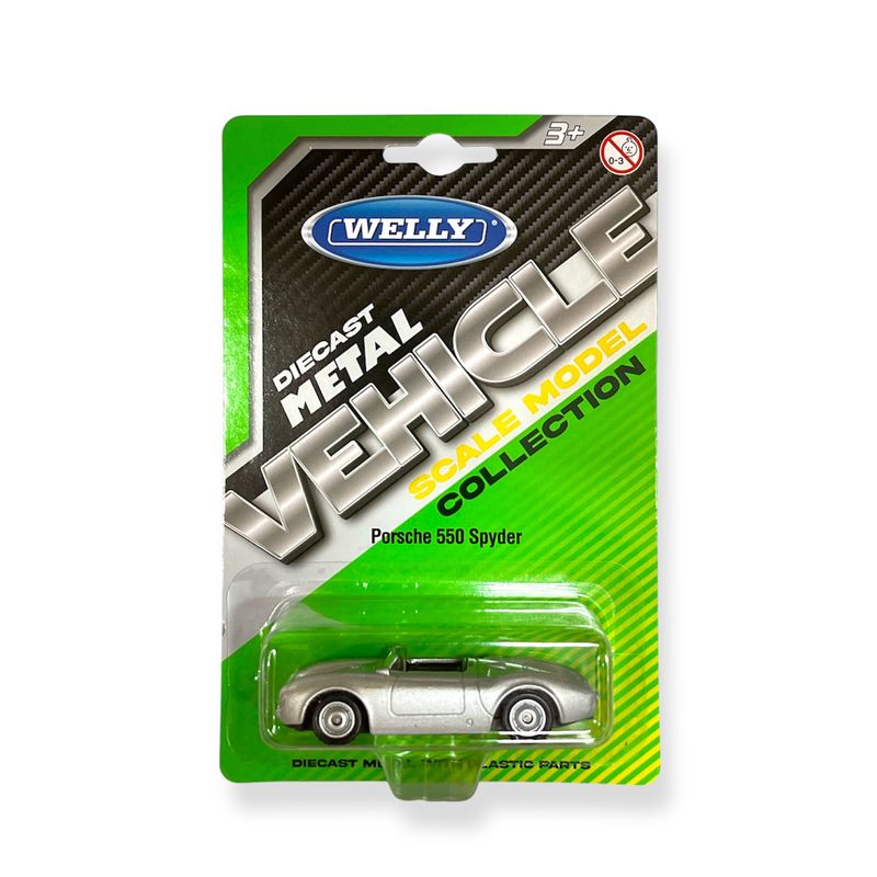 WELLY - Auto Porsche 550 Spyder Escala 1:60 - Welly
