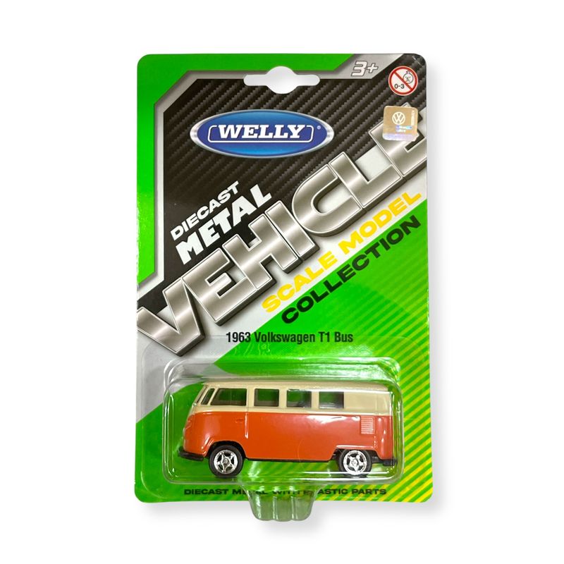 WELLY - Suv Volkswagen T1 Bus - Welly Escala 1:60