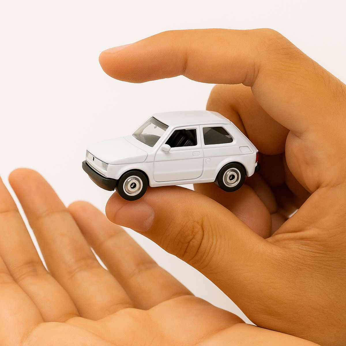 WELLY - Auto Fiat 126 Escala 1:60 - Welly