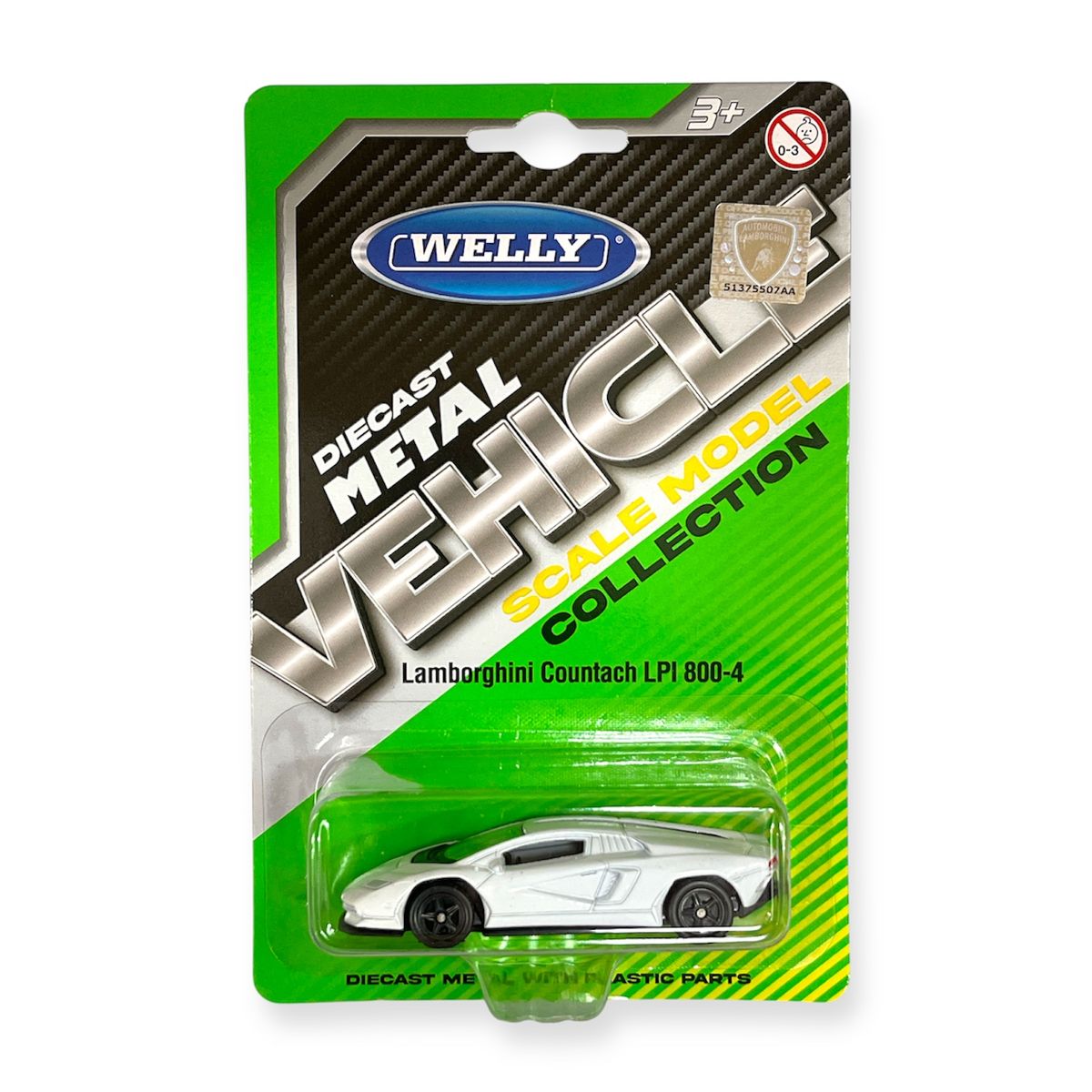 WELLY - Auto Lamborghini Countach LPI-800-4 Escala 1:60 - Welly