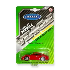 WELLY - Auto Porsche 911 Carrera S Escala 1:60 -