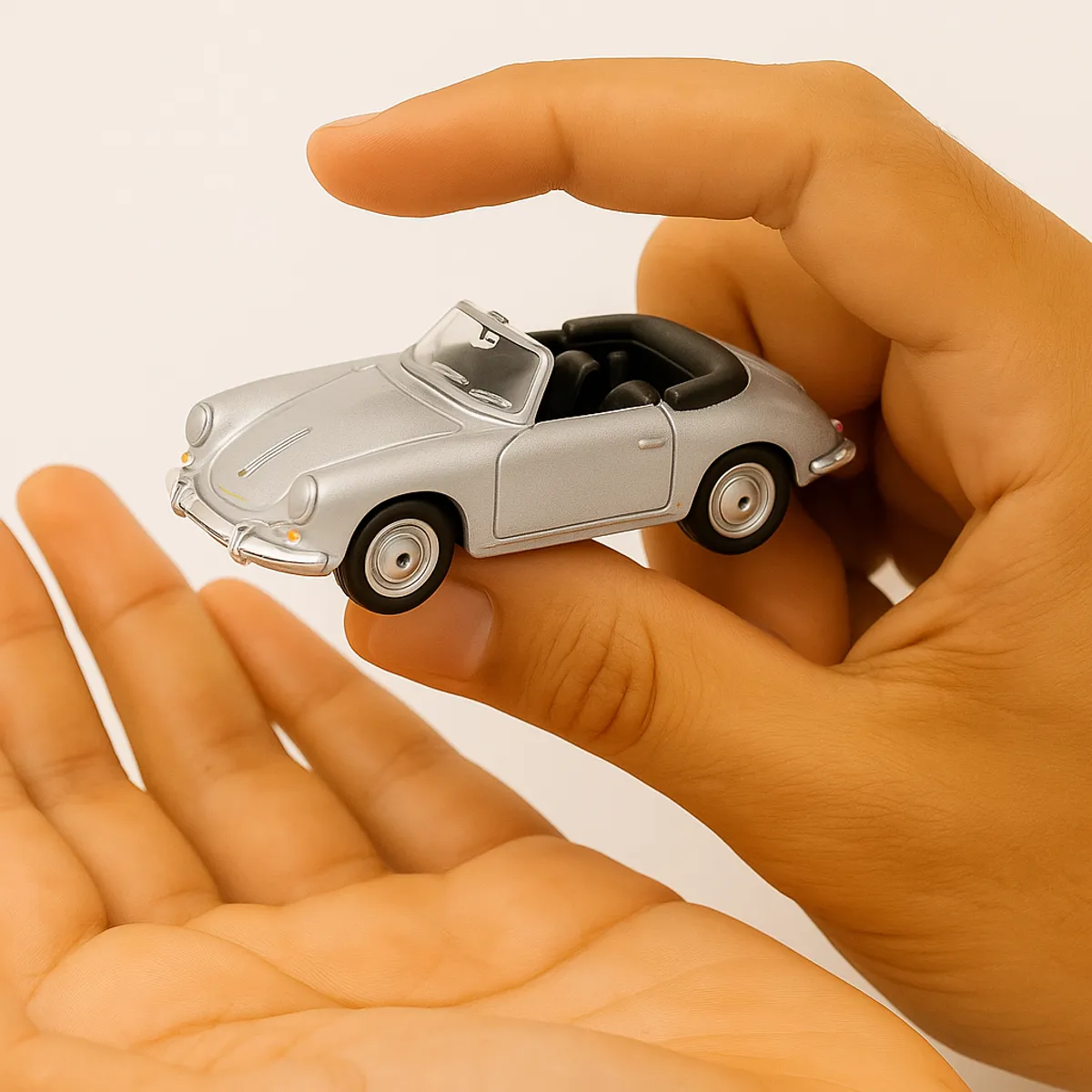 WELLY - Auto Porsche 356B Escala 1:60 - Welly