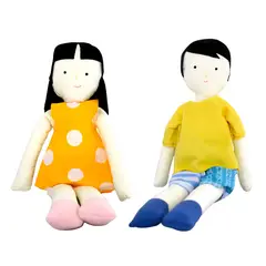 MUNDITO DT - Pareja De Muñecos Sexuados Niño Y Niña