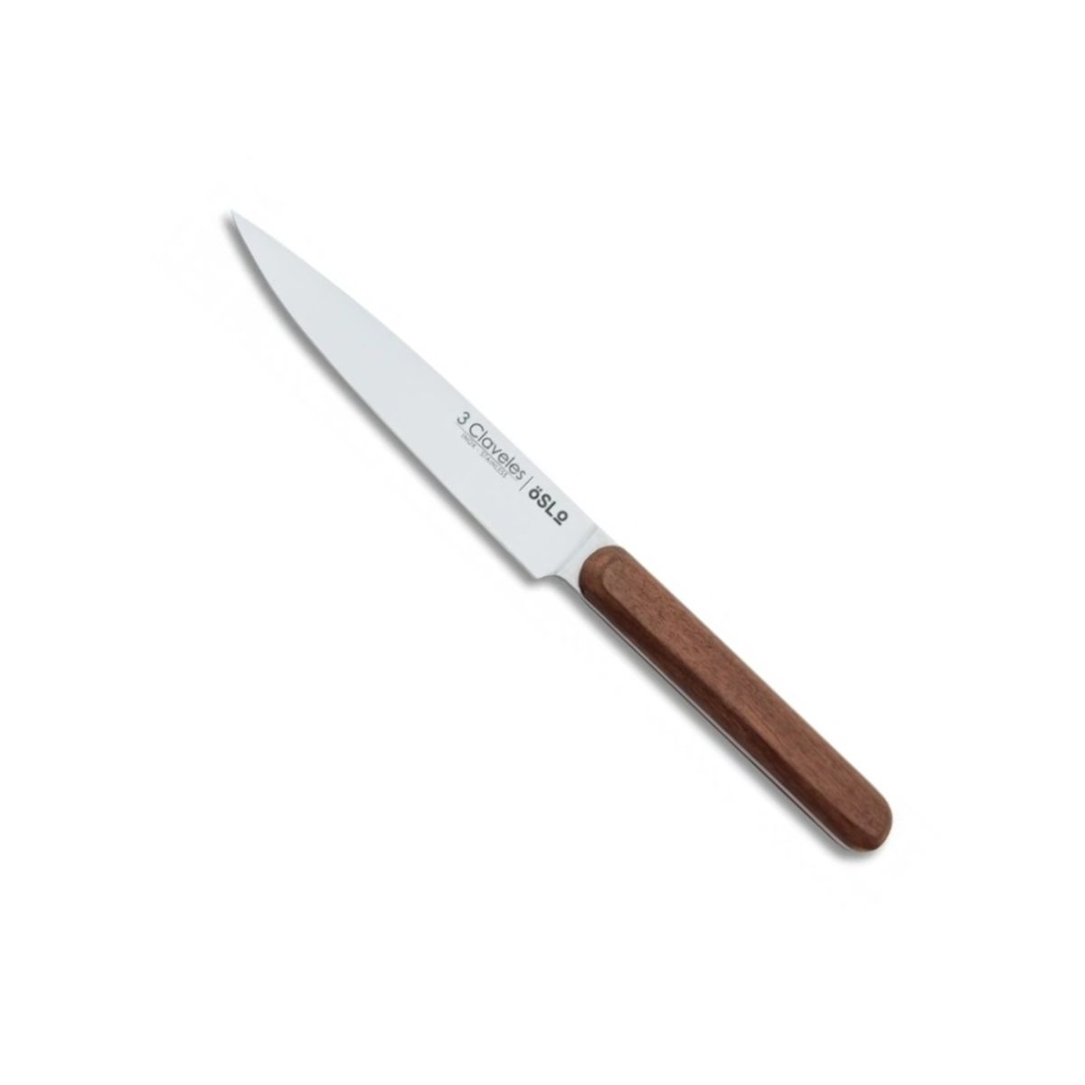 3 CLAVELES - Cuchillo Verduras 13 cm Acero Inox 3 Claveles