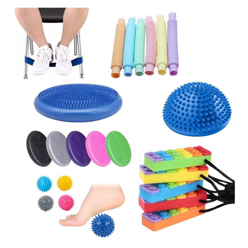 GENERICO - Set Sensorial Antiestrés Para Niños Con Autismo TEA - TDAH