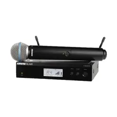 SHURE - Sistema inalámbrico montable en Rack BLX24RBETA58 frecuencia m15